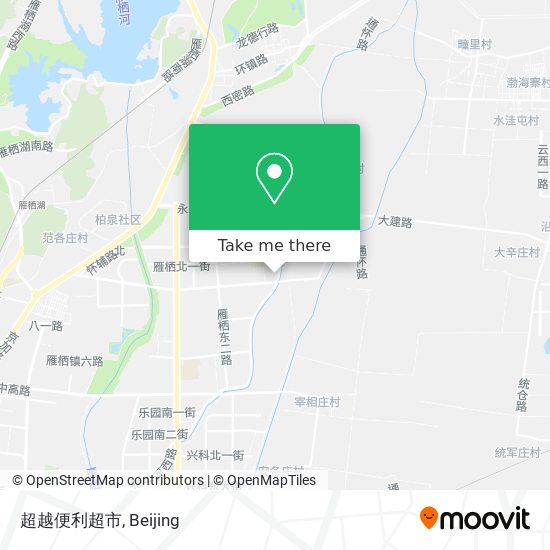 超越便利超市 map