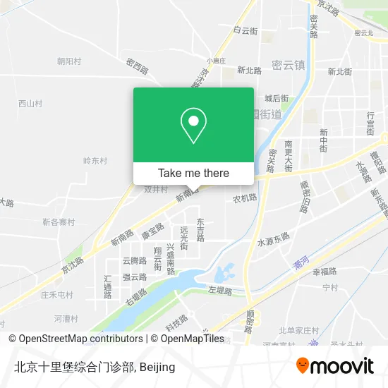 北京十里堡综合门诊部 map
