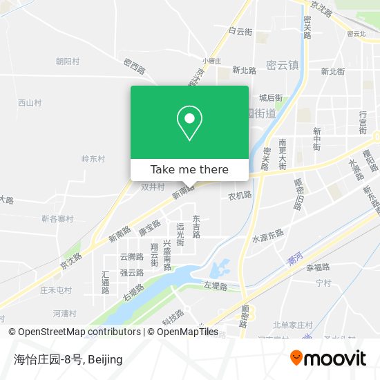 海怡庄园-8号 map