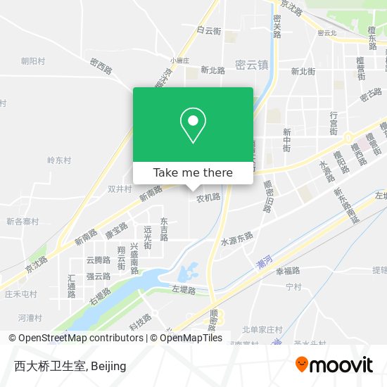 西大桥卫生室 map