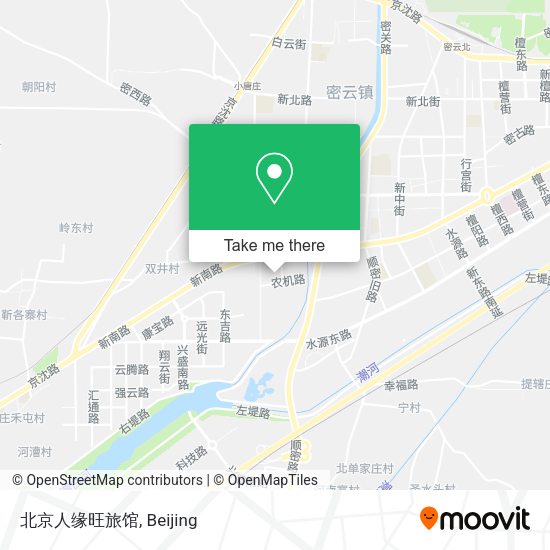北京人缘旺旅馆 map