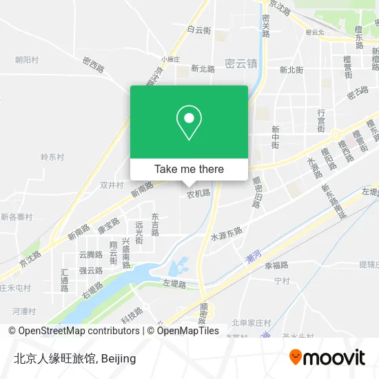 北京人缘旺旅馆 map