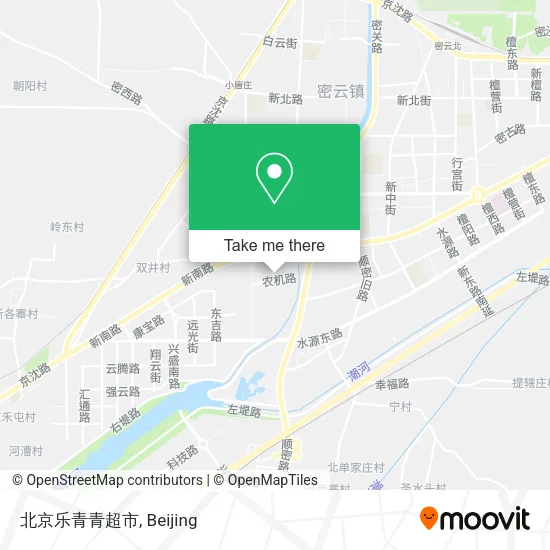 北京乐青青超市 map