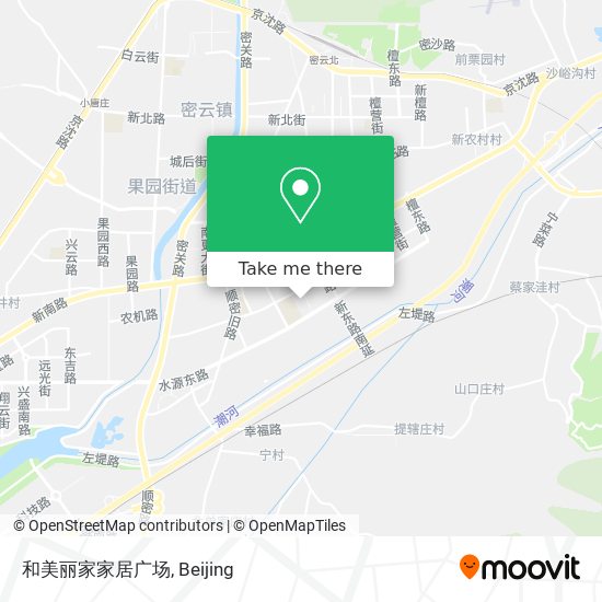 和美丽家家居广场 map