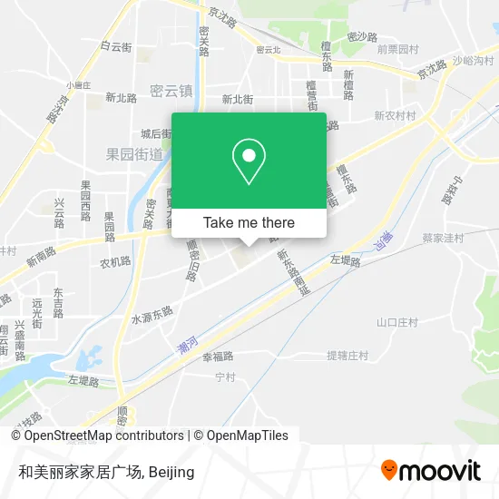 和美丽家家居广场 map