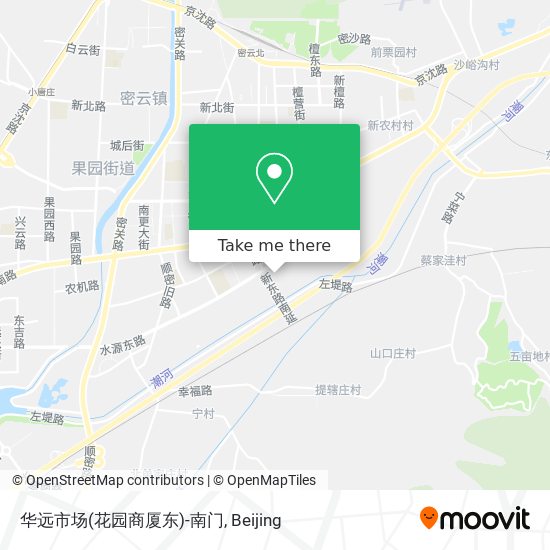 华远市场(花园商厦东)-南门 map