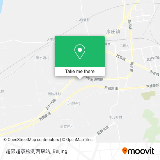 超限超载检测西康站 map