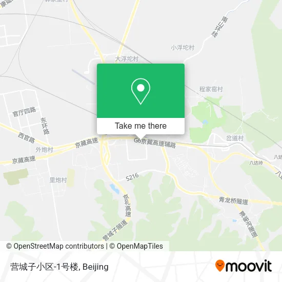 营城子小区-1号楼 map