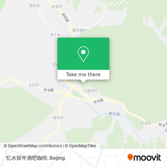 忆水留年酒吧咖啡 map