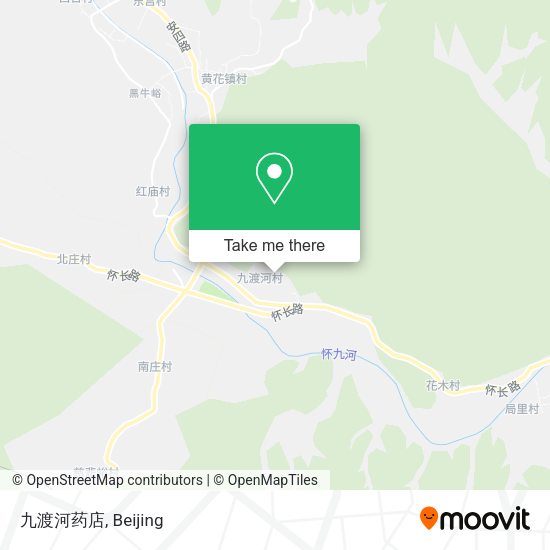 九渡河药店 map