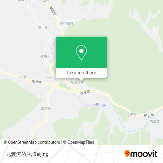 九渡河药店 map