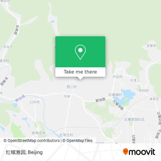 红螺雅园 map