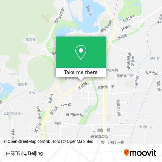 白家客栈 map