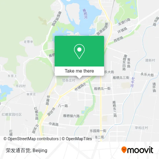 荣发通百货 map