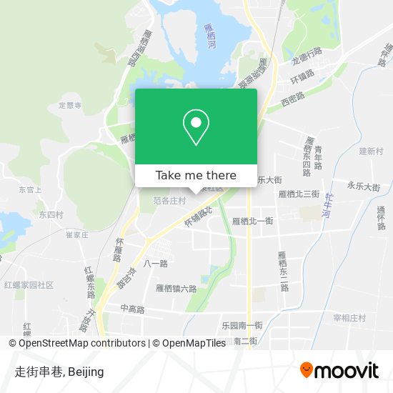 走街串巷 map