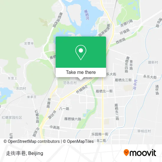 走街串巷 map