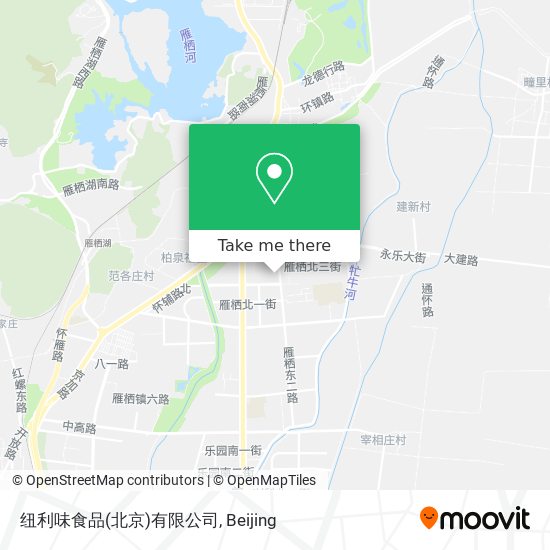 纽利味食品(北京)有限公司 map