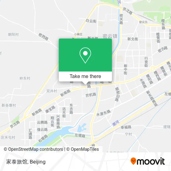家泰旅馆 map