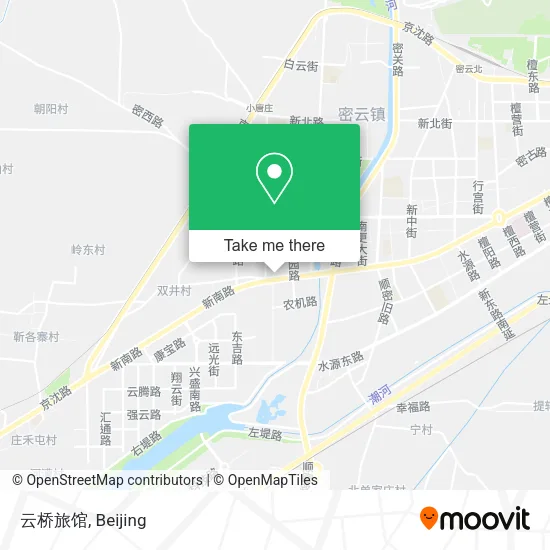 云桥旅馆 map