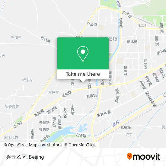 兴云乙区 map