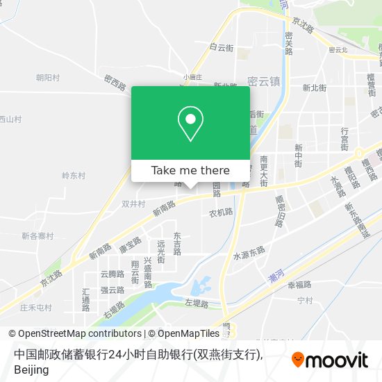 中国邮政储蓄银行24小时自助银行(双燕街支行) map