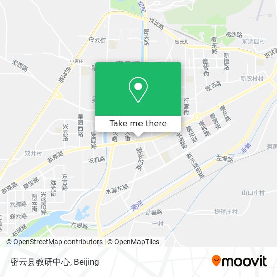 密云县教研中心 map