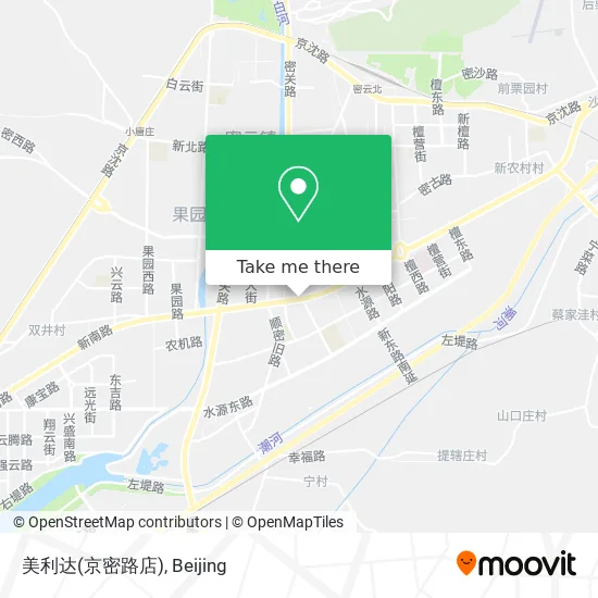 美利达(京密路店) map