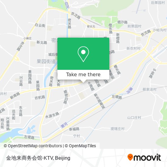 金地来商务会馆-KTV map