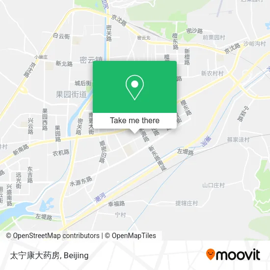 太宁康大药房 map