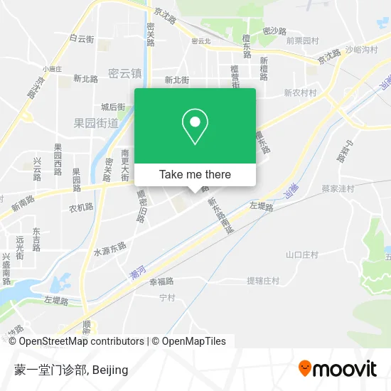 蒙一堂门诊部 map