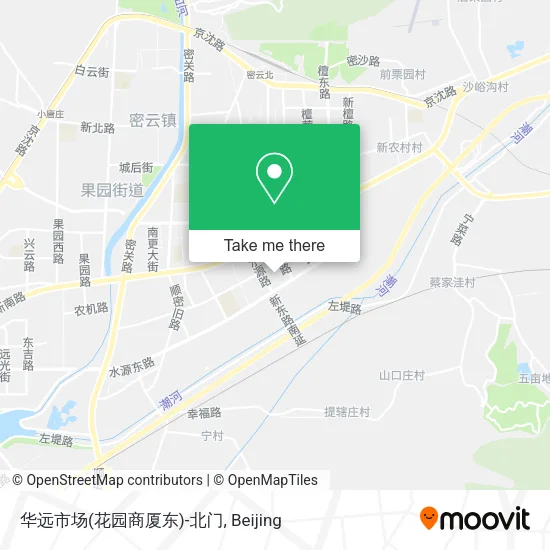 华远市场(花园商厦东)-北门 map