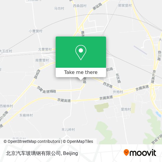 北京汽车玻璃钢有限公司 map