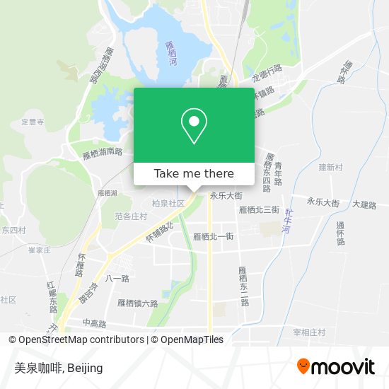 美泉咖啡 map