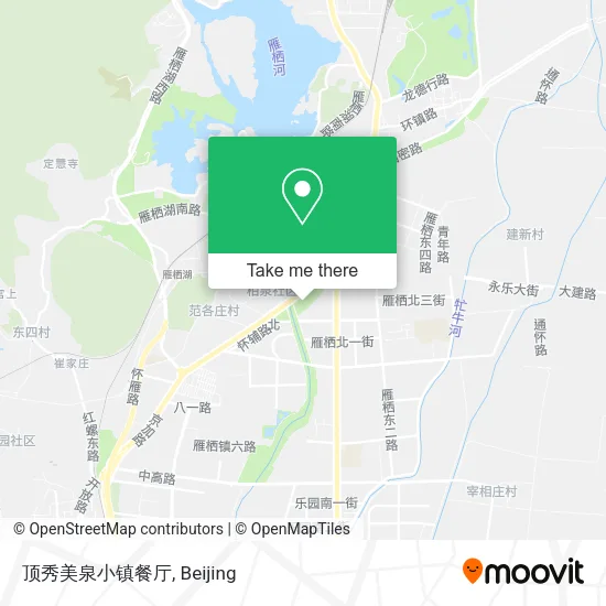 顶秀美泉小镇餐厅 map