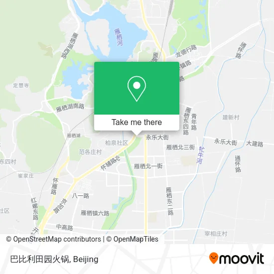 巴比利田园火锅 map