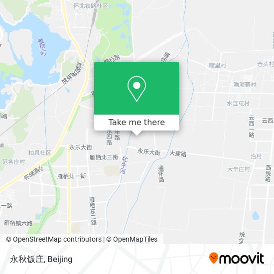 永秋饭庄 map