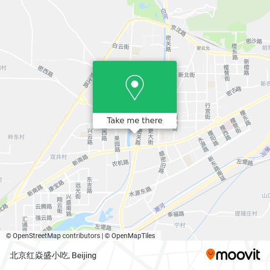 北京红焱盛小吃 map