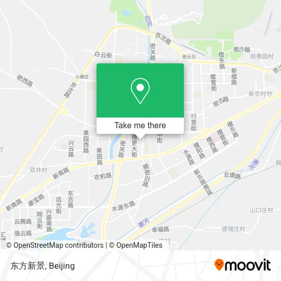 东方新景 map