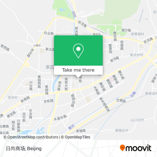 日尚商场 map