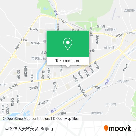 审艺佳人美容美发 map