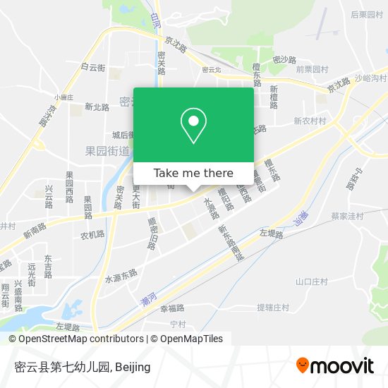 密云县第七幼儿园 map