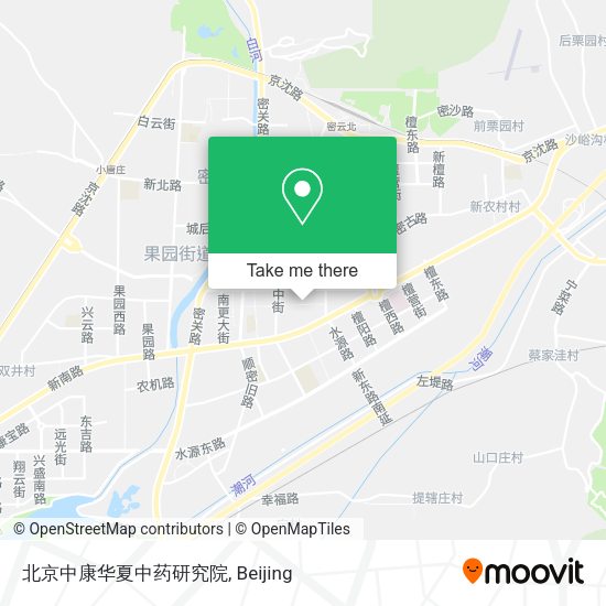 北京中康华夏中药研究院 map