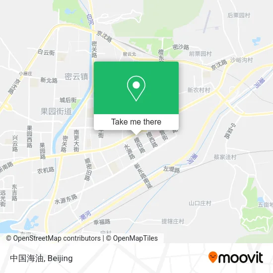 中国海油 map