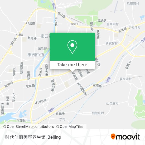 时代佳丽美容养生馆 map