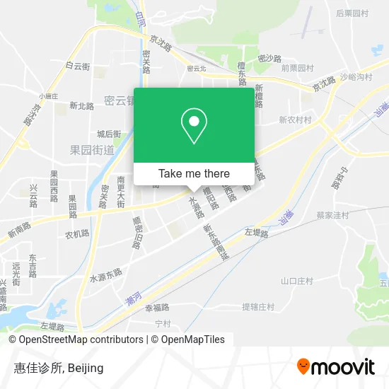 惠佳诊所 map