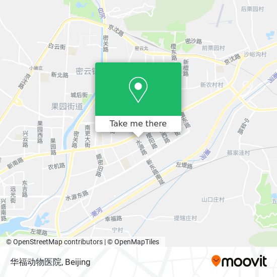 华福动物医院 map