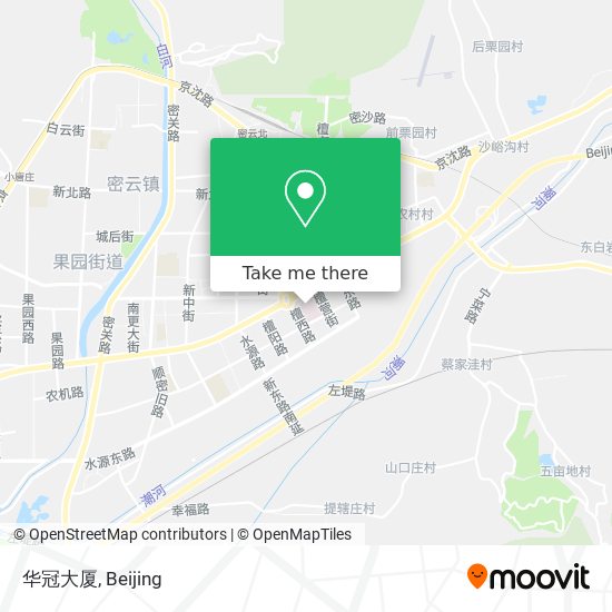 华冠大厦 map