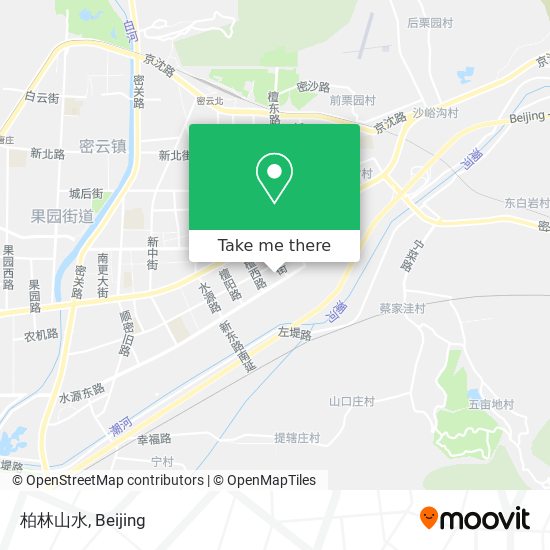 柏林山水 map