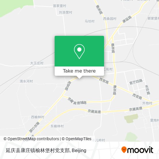 延庆县康庄镇榆林堡村党支部 map