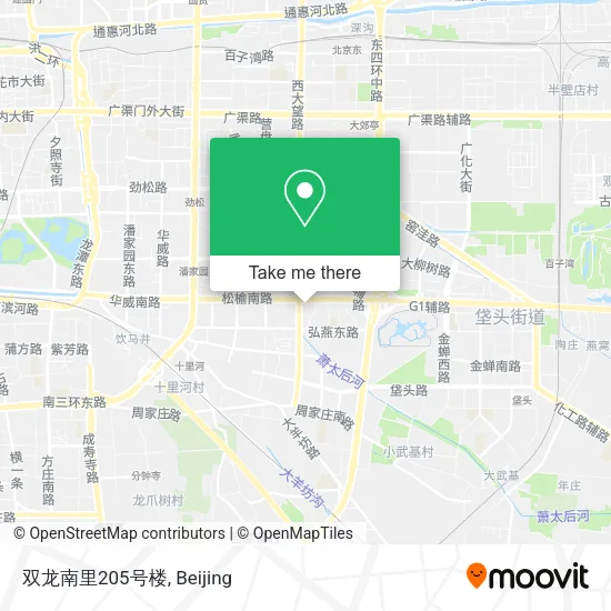 双龙南里205号楼 map